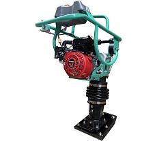 Бензиновая вибротрамбовка GIKS двигатель Honda GX160, 5,5 л.с. 70кг RM80H