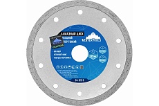 Диск алмазный сплошной супер тонкий (125х22.2 мм) Vertextools 04-125-3