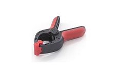 Клещеобразная струбцина РемоКолор пластиковый корпус, усиленная пружина, длина 3/75 мм, зев 33 мм 44-2-075