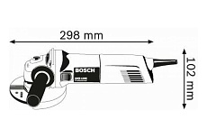 Угловая шлифмашина Bosch GWS 1400 0.601.824.8R0