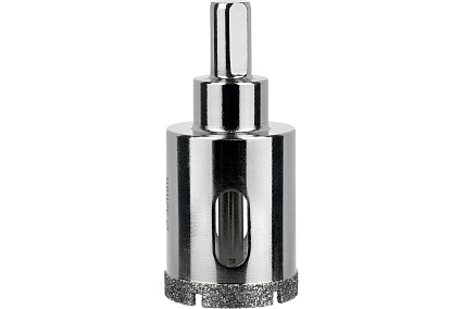 Коронка алмазная по керамограниту и керамике с центрирующим сверлом 32 мм Diamond Industrial DIDCSC032