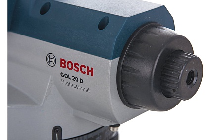 Оптический нивелир Bosch GOL 20D + штатив BT160 + рейка GR500 0.601.068.402