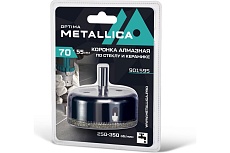 Коронка алмазная 70x55 мм, #80, по стеклу и плитке METALLICA Optima 901595