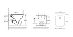 Подвесной унитаз Azario Teramo AZ-0052 безободковый, с микролифтом