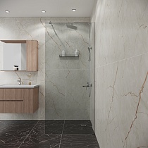 Душевая перегородка Niagara Eco NG-531-70 70x190 стекло прозрачное, хром
