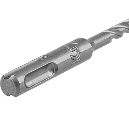 Бур по бетону Kranz SUPER 6x110мм, профессиональный, цельная крестовая пластина, SDS PLUS KR-91-0452