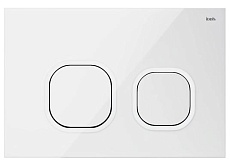 Кнопка смыва Iddis Uniglass UNG01GWi77 белый