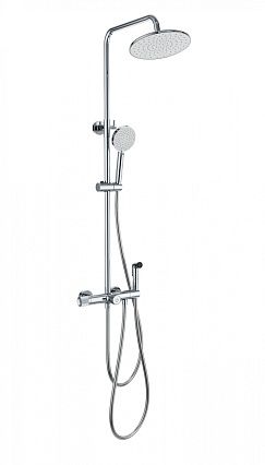 Душевая стойка Wonzon&Woghand WW-B3097-A-CR термостат, хром