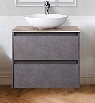 Мебель для ванной BelBagno Kraft 60 см Pietra Grigio