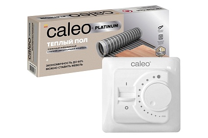 Комплект теплого пола platinum Caleo 50/230-0,5-3 с терморегулятором sm160 0К-00001071