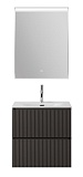 Мебель для ванной BelBagno Uno-Mini 60 см Темно-серый матовый