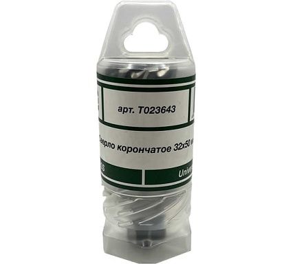 Сверло корончатое TORNERI 32х50 мм, HSS, Universal / Weldon 19 Т023643