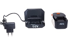 Набор зарядное устройство + аккумулятор SETL1840S 18В, 4Ач, Li-Ion AEG 4935478933