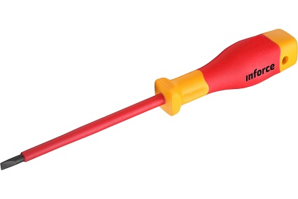 Диэлектрическая отвертка Inforce 6,5х150мм 06-09-53