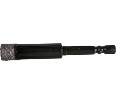 Коронка алмазная по керамограниту 12 мм PROFI 1/4 Skrab 31112