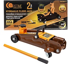 Домкрат подкатной гидравлический FORSTIME 2т (h min 135мм, h max 320мм) FT-TA820011(61550)