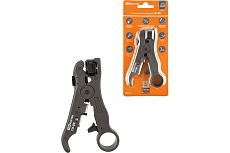 Съемник изоляции TDM МастерЭлектрик СИ-ВК, для зачистки кабеля типа RG-6, RG-59, RG-7, RG-11 SQ1003-0111