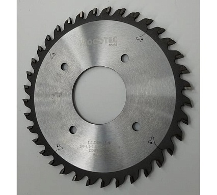 Пила подрезная коническая 200x4.3-5.5/3.2x65 мм, Z36 Woodtec ВИ 337388