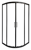 Душевой уголок Cerutti Viva 90x90 прозрачный, черный