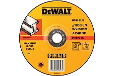 Круг обдирочный по металлу DeWalt DT42520Z, STANDARD, 180x6.3 мм DT42520Z-QZ