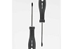 Шлицевая отвёртка Deli "Home Series Black" SL3x75мм HT1103 Cr-V, эксклюзивный дизайн, софттач, магнит 104602