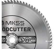 Диск пильный по дереву MKSS Toolbox Woodcutter WC2550 255x80Тх30/20 мм WC25508030
