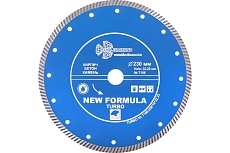Диск алмазный отрезной Турбо New Formula (230х22.23 мм) TRIO-DIAMOND T106