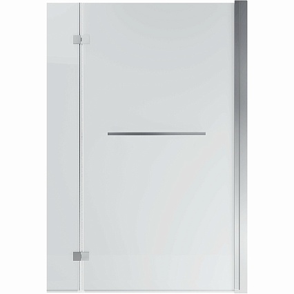 Шторка для ванны Grossman GR-108 80x150 прозрачное, хром