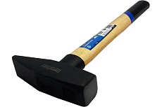 Слесарный молоток Vertextools 100 г, квадратный боек, деревянная рукоятка 10-15-100