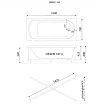 Акриловая ванна Тритон Дюна Щ0000046662 160x70 см