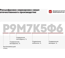 Сверло ступенчатое по металлу HSS TIN 9-36 мм Redverg 501151 6627087