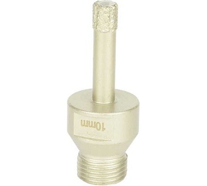 Коронка алмазная, вакуумное спекание (10х40 мм; 1/2"; М14) TECH-NICK TUK 136.600.6675