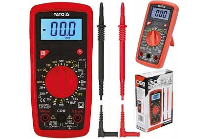 Универсальный цифровой измеритель Yato YT-73081