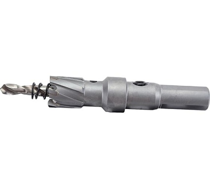 Коронка по металлу HM (18х28 мм; хвостовик 13 мм; комплект) D.BOR HS-HM-28-018-T