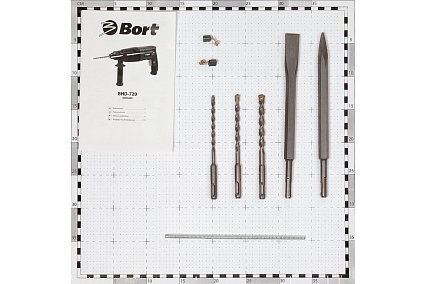 Электрический перфоратор Bort BHD-720 98296600