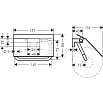 Держатель туалетной бумаги Hansgrohe AddStoris 41753140 шлифованная бронза