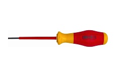 Диэлектрическая шлицевая отвертка Felo SL2,5x0,4x75 91302590
