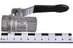 Шаровой кран RUB BRECIA 3/8 DN10 PN65, ВР-ВР, S.33, промышленный, ручка S33C00