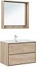 Мебель для ванной Aquanet Милан 100 см дуб светлый
