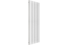 Секционный радиатор отопления Mivarmo 4 секции, горизонтальное/вертикальное подключение 200 см, белый матовый MA4-2000-9016