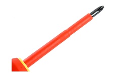Диэлектрическая крестовая отвертка STEKKER Ph 2 х 100 мм, SDE-PH2-100, 39766