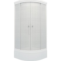 Душевая кабина Тритон Стандарт В ДН4 100х100, стекло лен