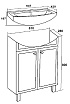 Тумба с раковиной Runo Римини 65 см