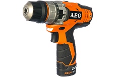 Аккумуляторная ударная дрель-шуруповерт AEG BSB12C2 LI-202B 4935443964