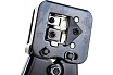 Обжимной инструмент для коннекторов Lanmaster EZ, 4P, 6P, 8P, с храповым механизмом, LAN-CRI-468R/EZ