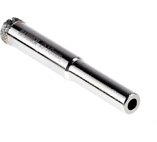 Коронка алмазная трубчатая по керамограниту Flex 226-003 DHS (10х60 мм; высота сегмента 5 мм; A3; 60Р) Hammer 58966