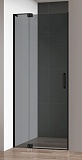 Душевая дверь Cezares Slider SLIDER-B-1-90/100-GRIGIO-NERO 90/100x195 серая, черный