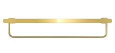 Полка для полотенец Wonzon&Woghand First WW-8481-LG глянцевое золото