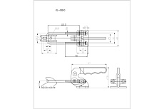 Стягивающий зажим HS CLAMP HS-40840