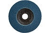 Круг лепестковый торцевой, угловой, цирконат 100% 125х22.2 мм, P-100 ABRAFORM AF-FLAP-CN-125-P100-ZR100